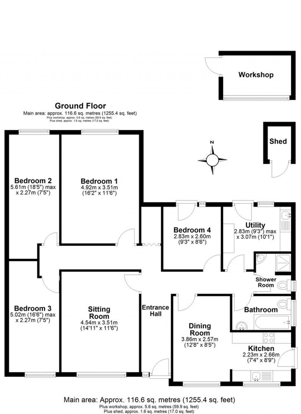 Floorplans For Charleton Way, West Charleton, Kingsbridge