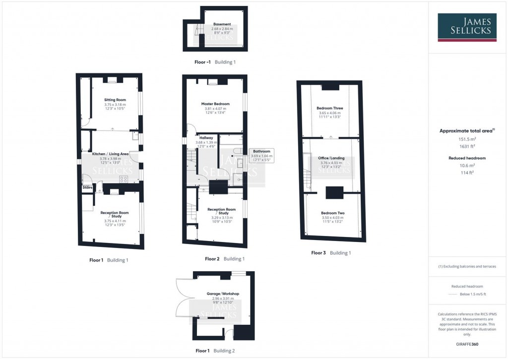 Floorplans For Main Street, Kibworth Harcourt, Leicestershire