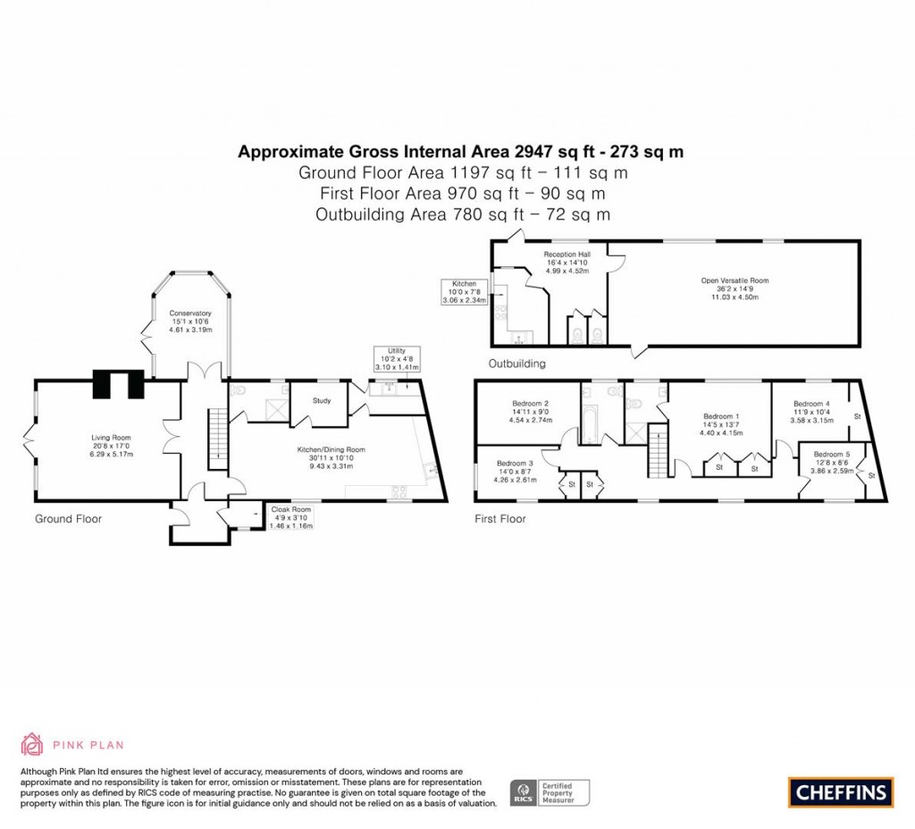 Floorplans For Mill Road, Great Wilbraham