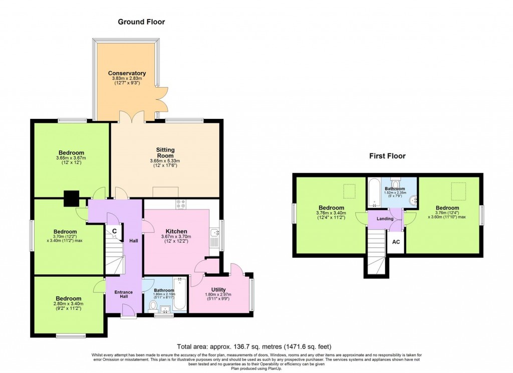 Floorplans For Hedge End, Blandford Forum