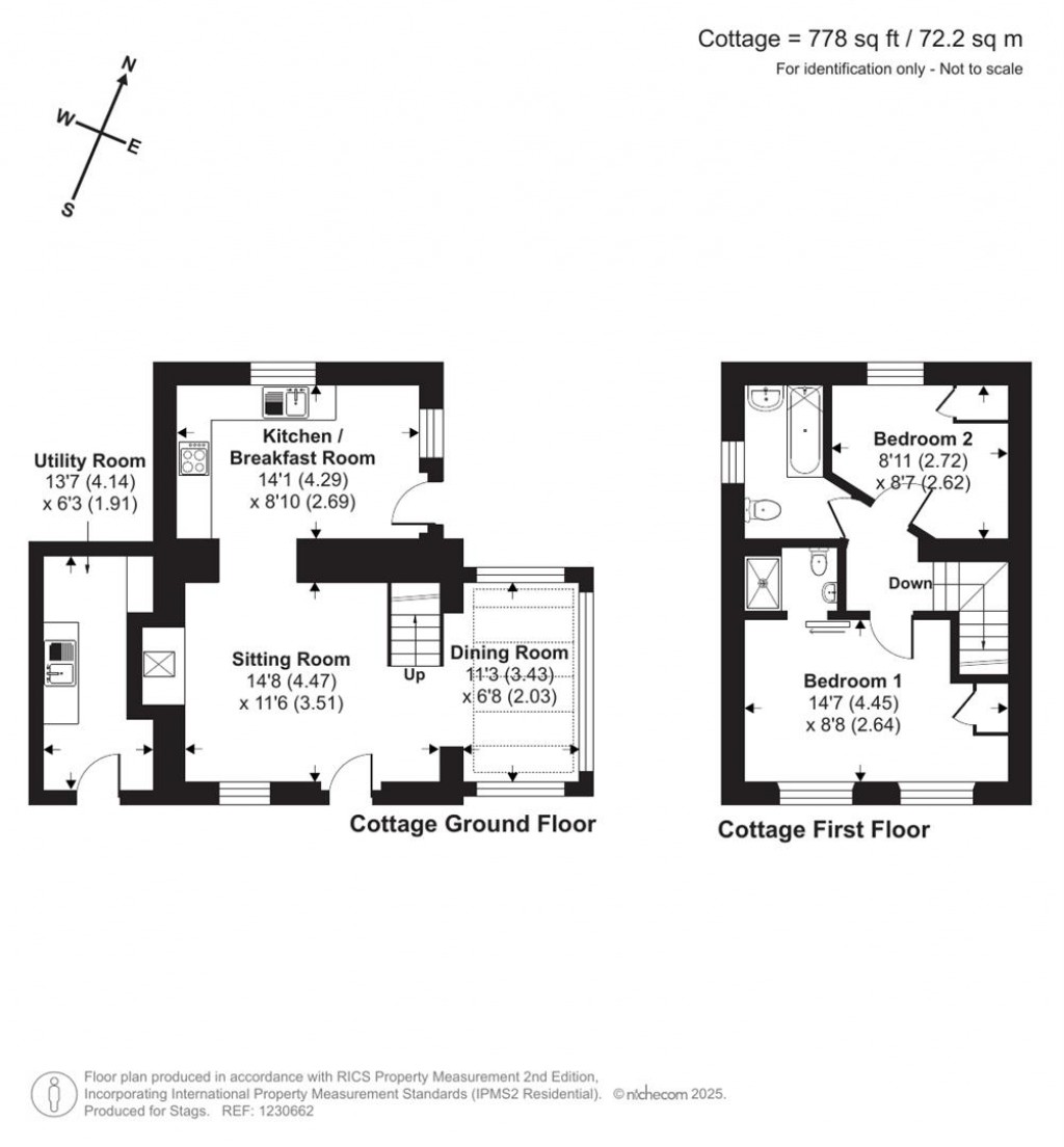 Floorplans For Golberdon, Callington