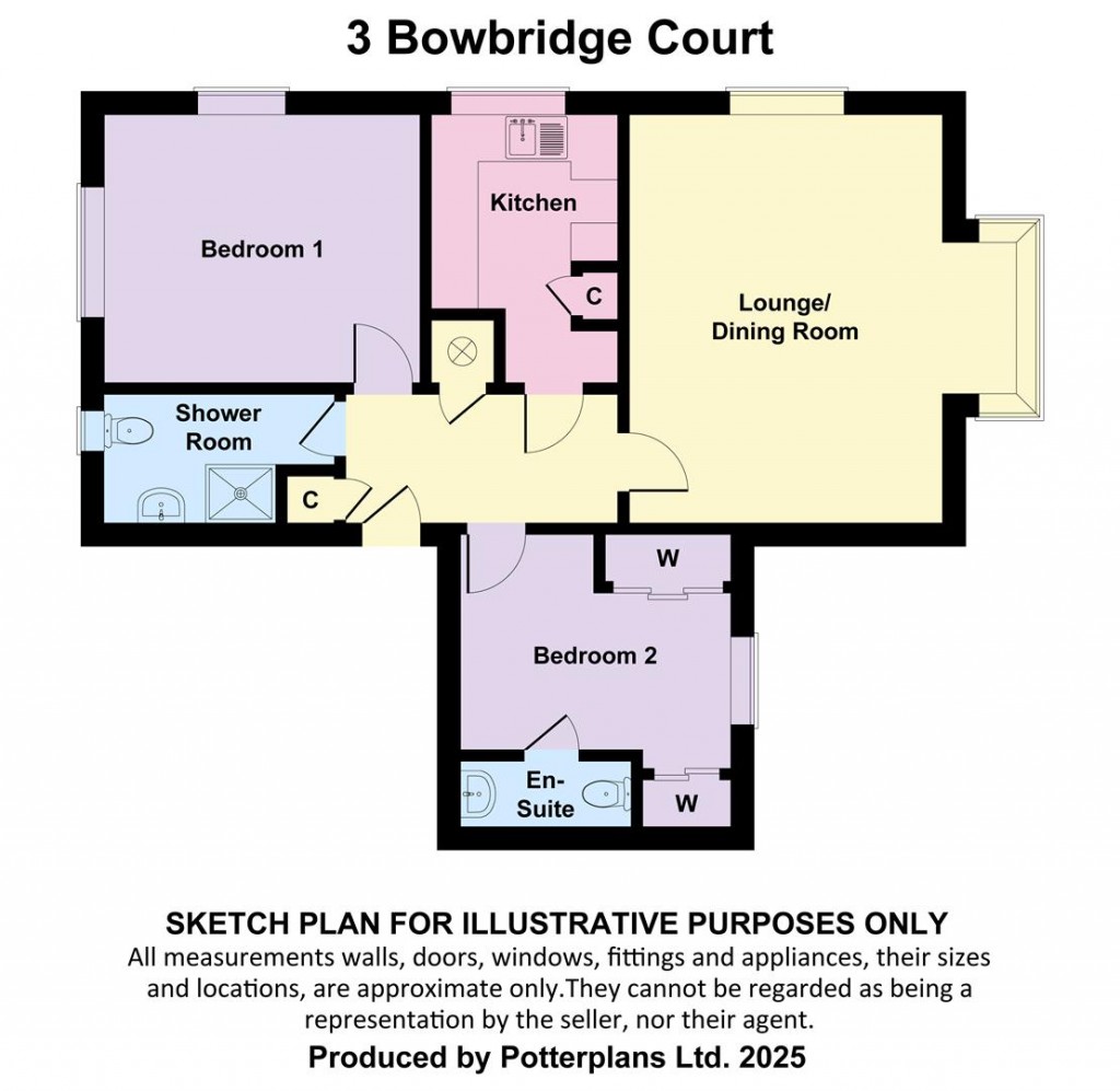Floorplans For Freshwater, Isle of Wight