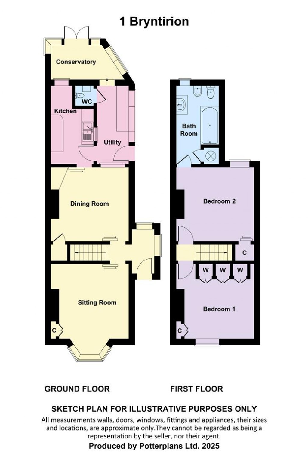Floorplans For Pound Green, Isle of Wight