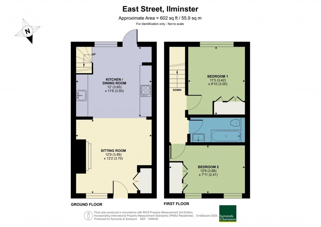Floorplans For East Street, Ilminster