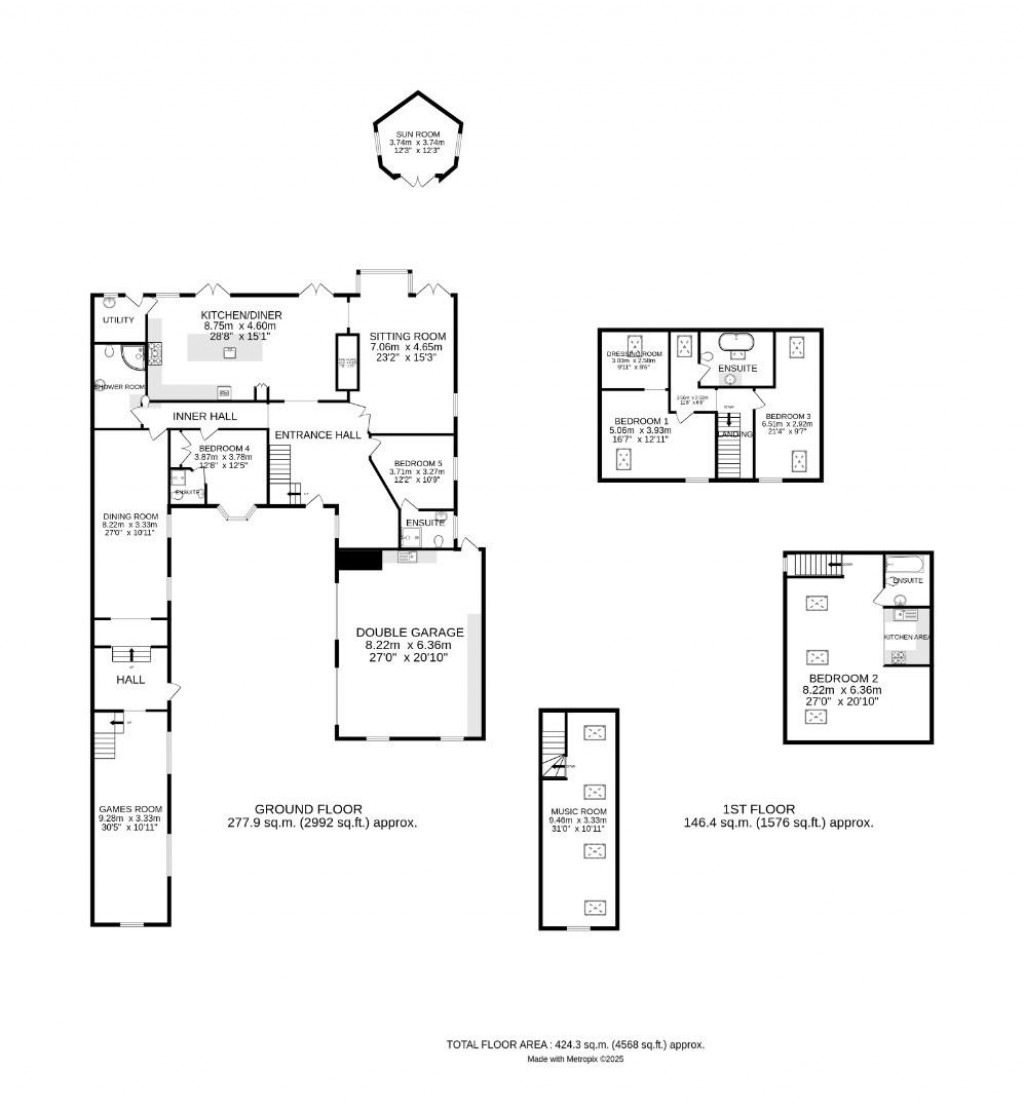 Floorplans For Station Road, Countesthorpe, Leicestershire