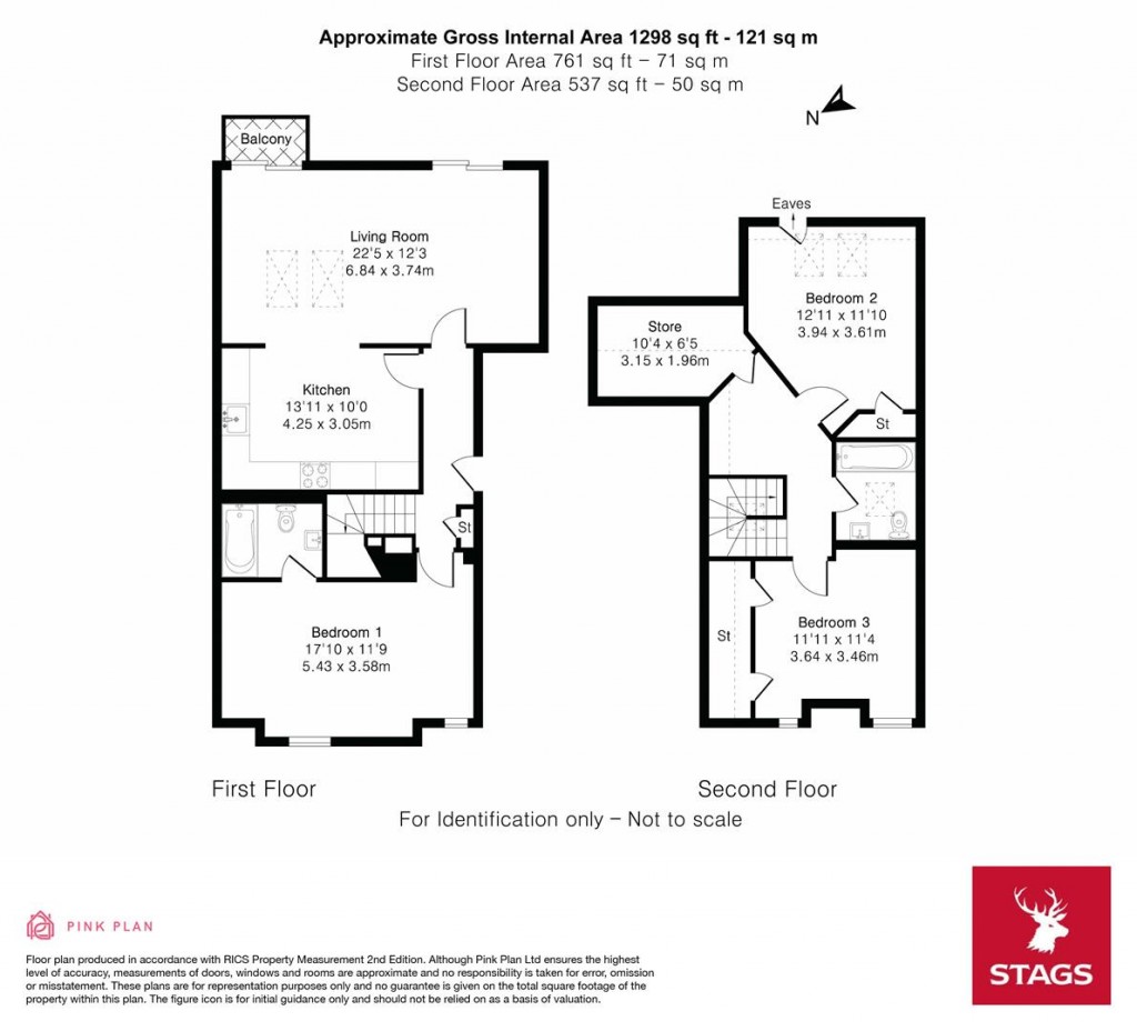 Floorplans For Higher Wharf, Bude