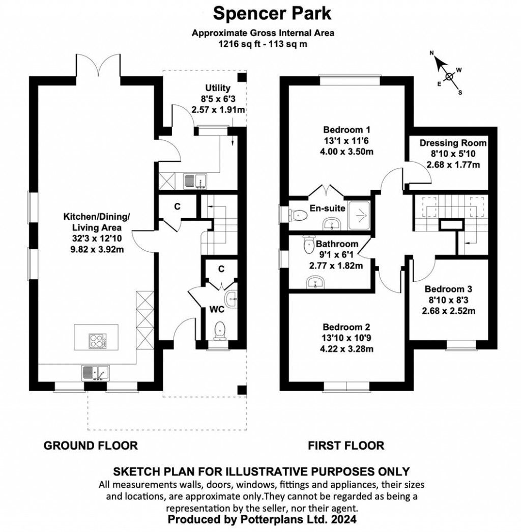 Floorplans For Ryde, Isle of Wight