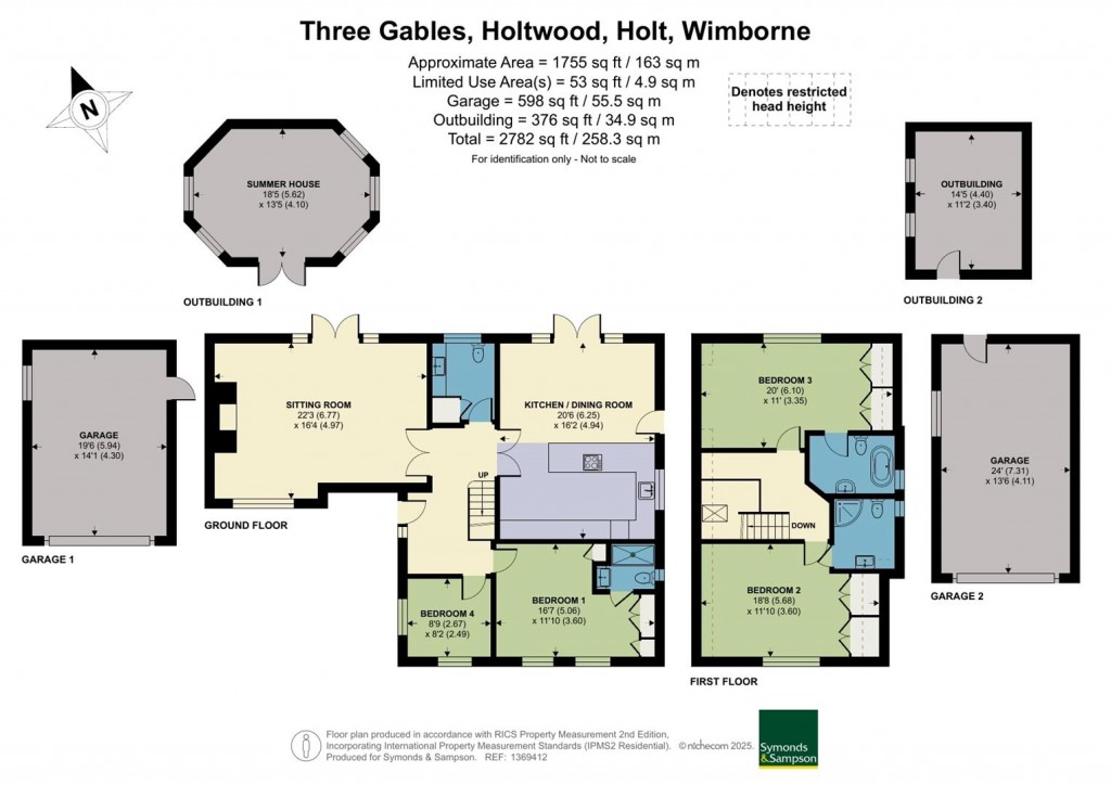 Floorplans For Holtwood, Holt, Wimborne