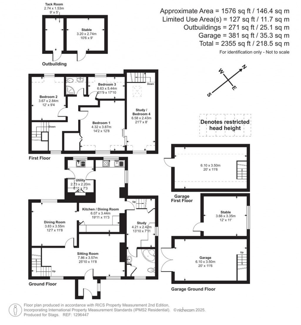 Floorplans For Hawkridge, Dulverton