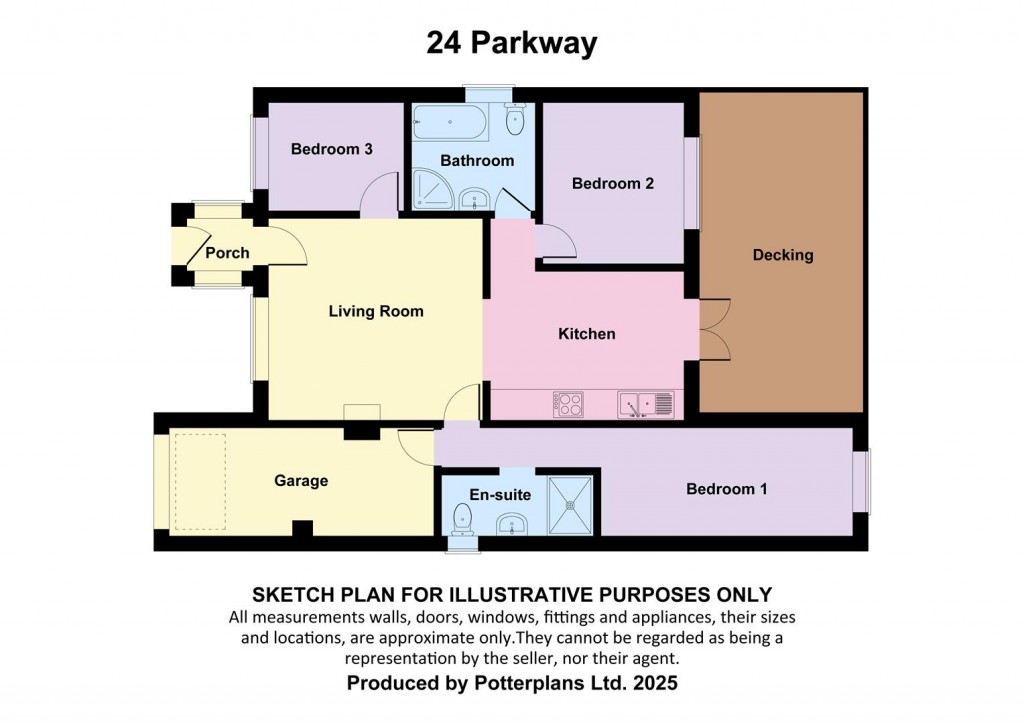 Floorplans For Freshwater, Isle of Wight