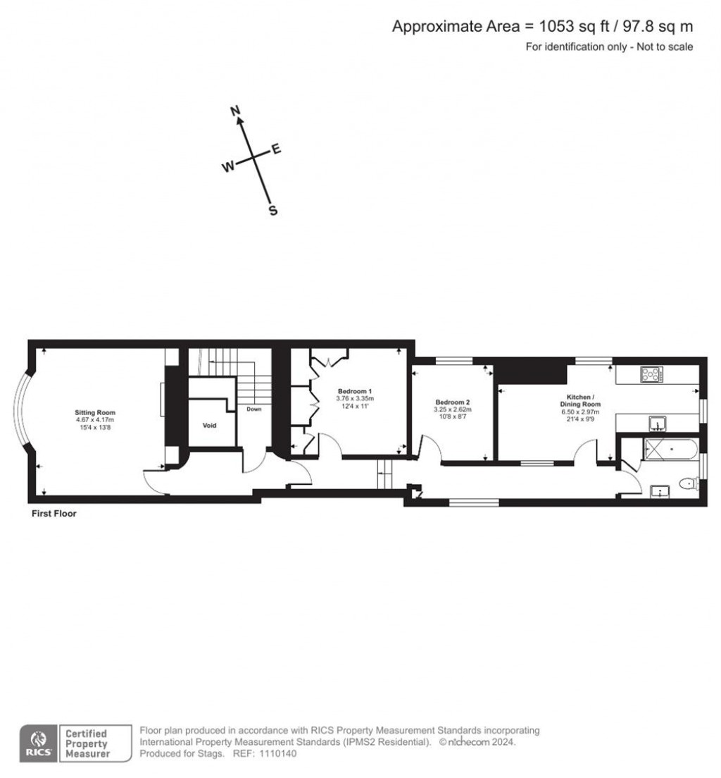 Floorplans For 88 High Street, Totnes