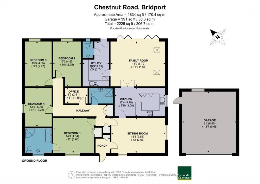 Floorplans For Chestnut Road, Bridport