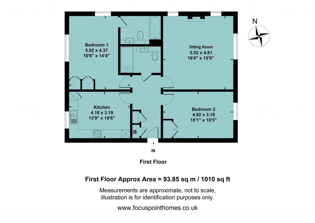 Floorplans For Godswell Park, Church Street, Bloxham