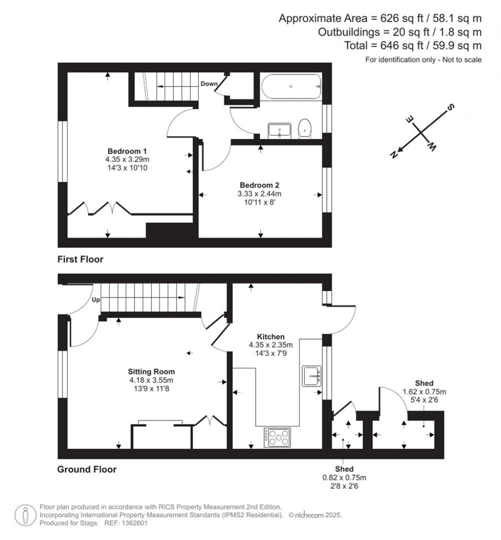 Floorplans For Newlands, Honiton