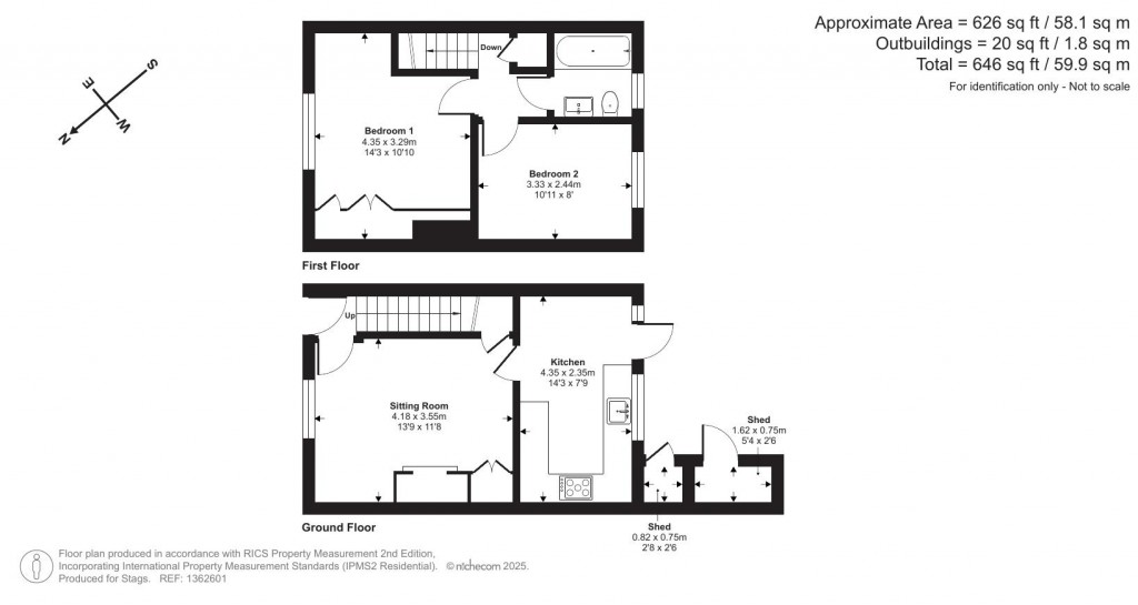 Floorplans For Newlands, Honiton