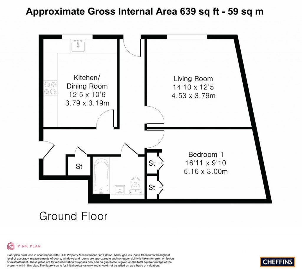 Floorplans For Pearl Close, Cambridge