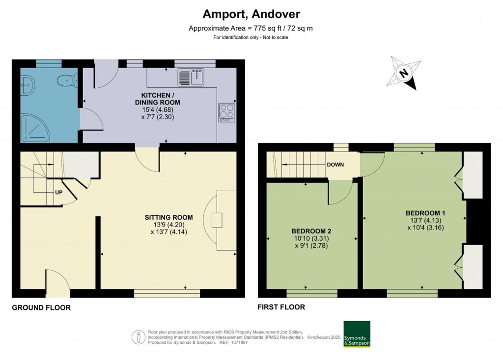 Floorplans For The Eights, Amport, Andover