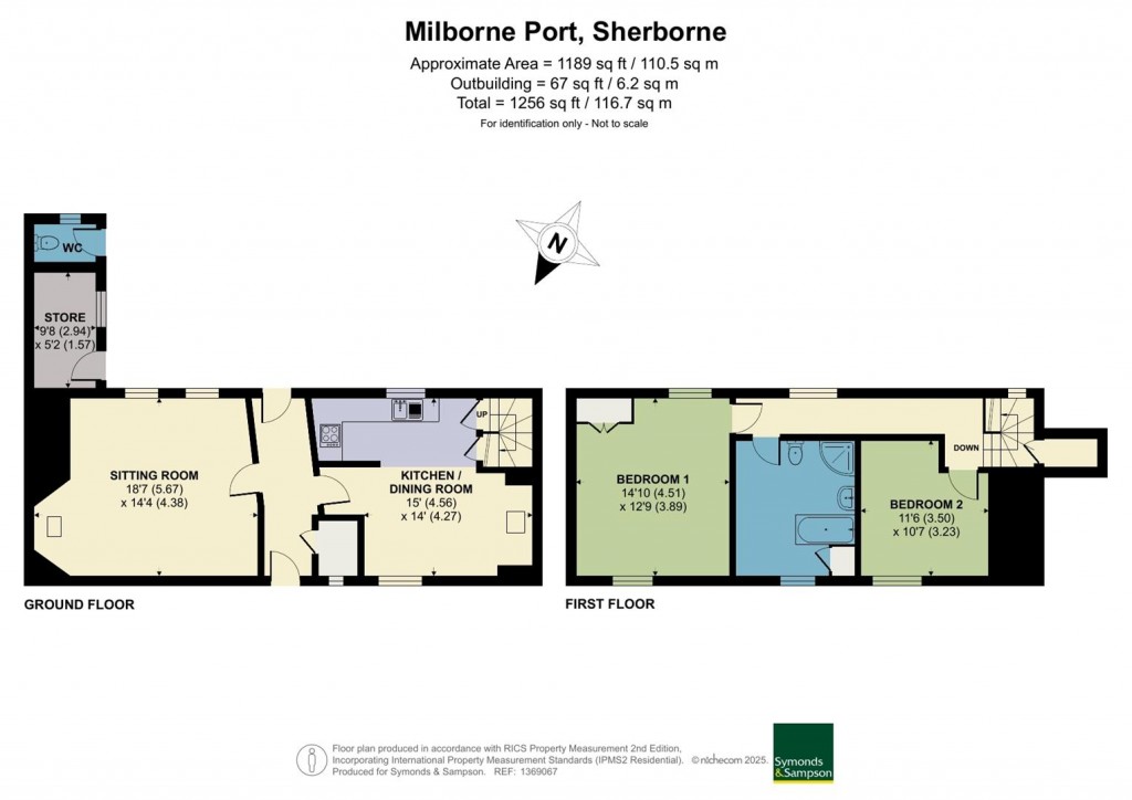 Floorplans For Church Street, Milborne Port, Sherborne