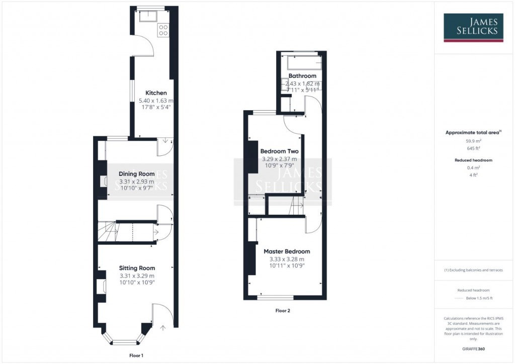 Floorplans For St Leonards Road, Clarendon Park, Leicester