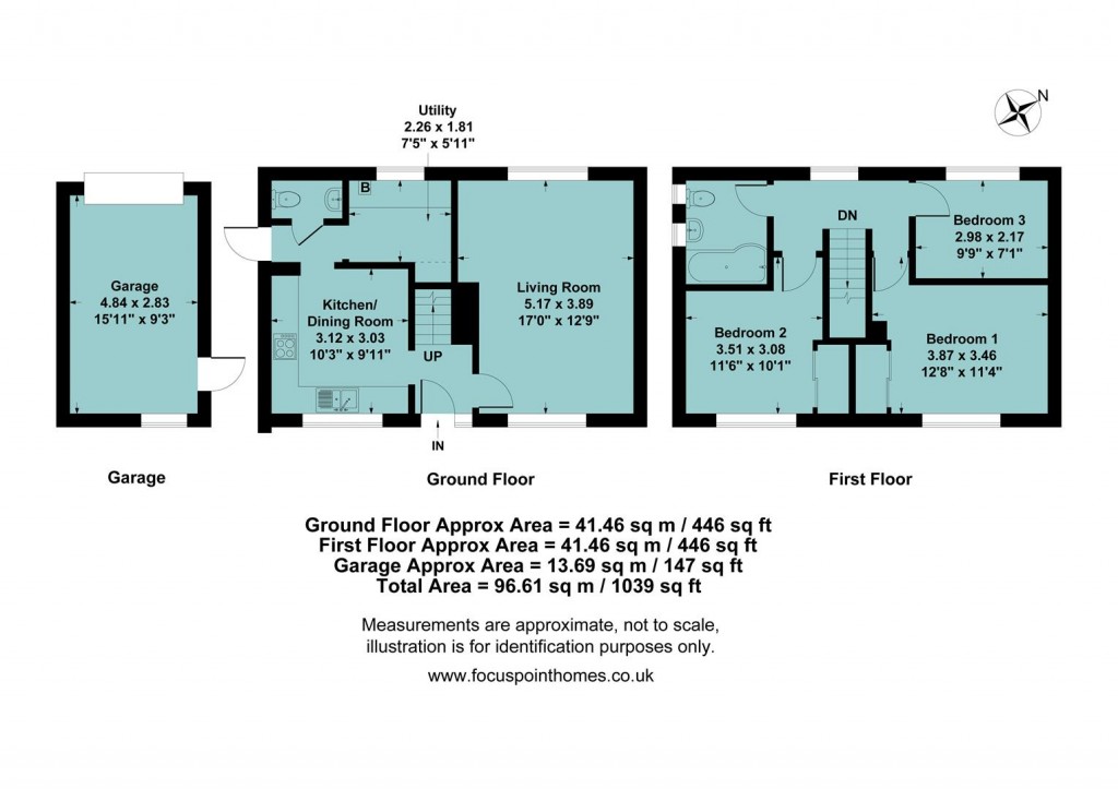 Floorplans For Bretch Hill, Banbury
