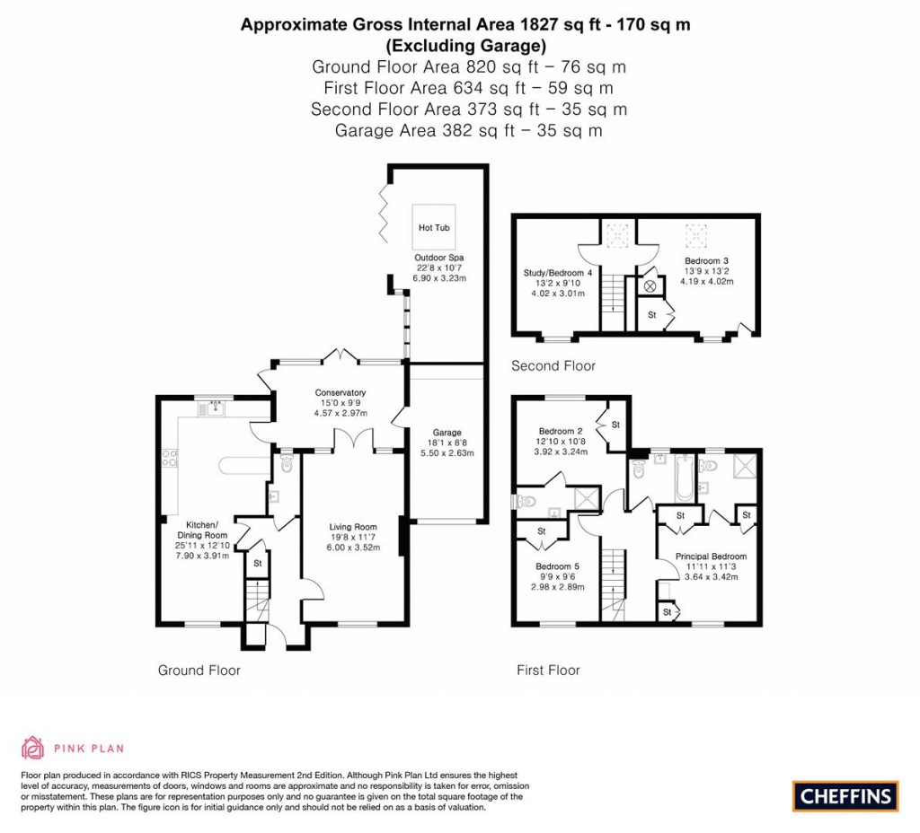 Floorplans For Sperling Drive, Haverhill