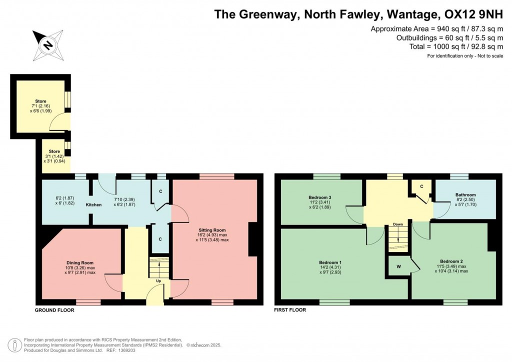 Floorplans For The Greenway North Fawley, Wantage