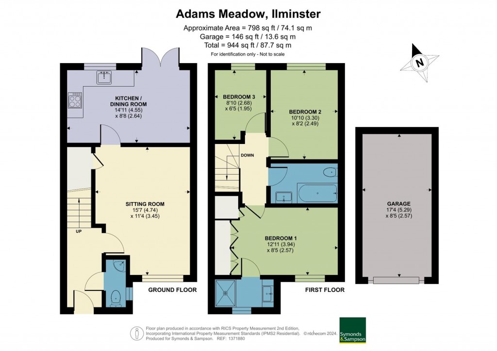 Floorplans For Adams Meadow, Ilminster