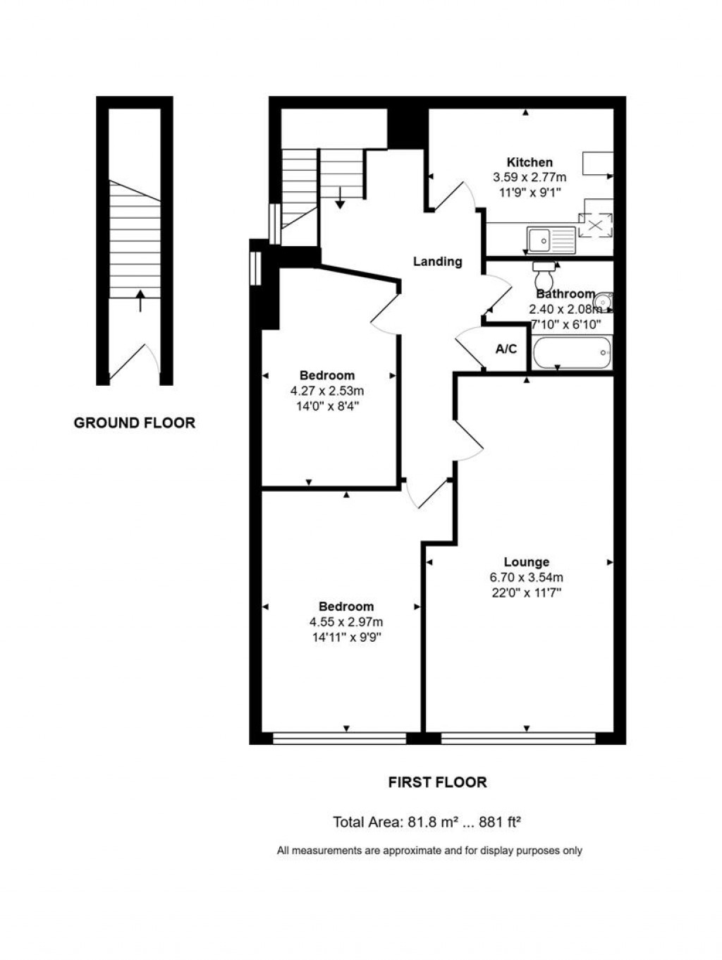 Floorplans For Ditton Street, Ilminster