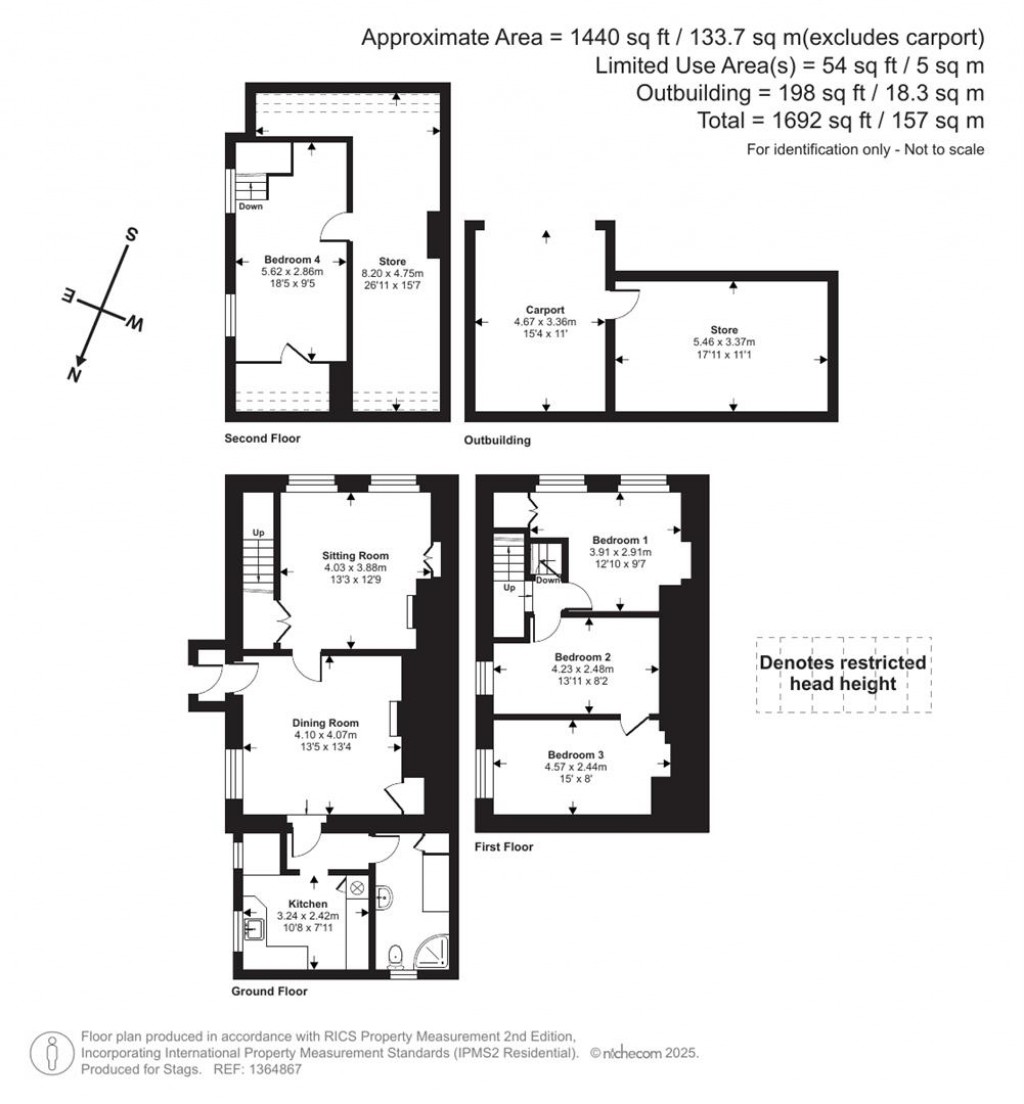 Floorplans For Crockernwell, Exeter