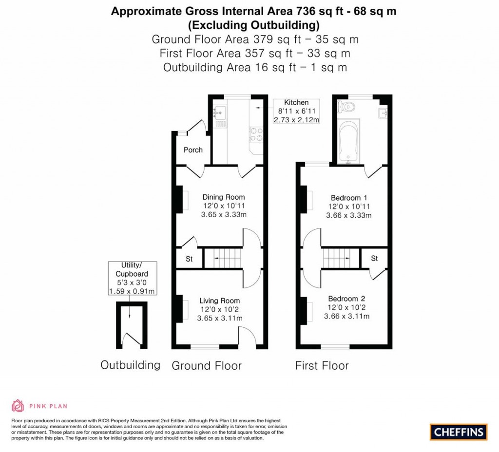 Floorplans For Clements Lane, Haverhill, Suffolk, CB9 8JR