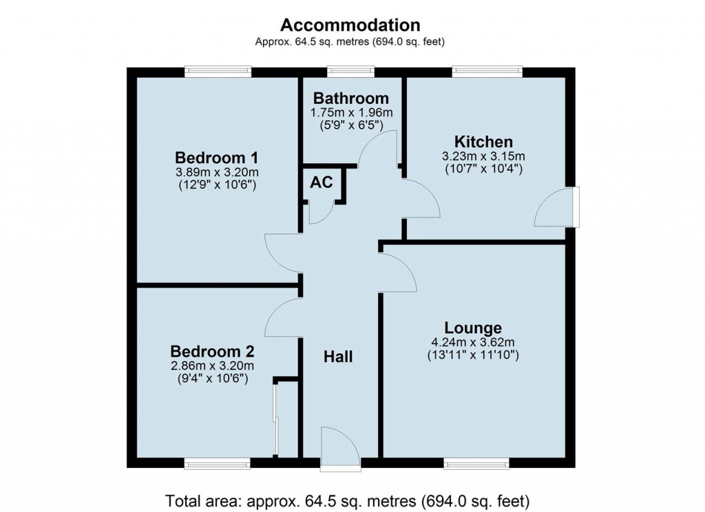 Floorplans For Greenview Drive, Northampton, NN2