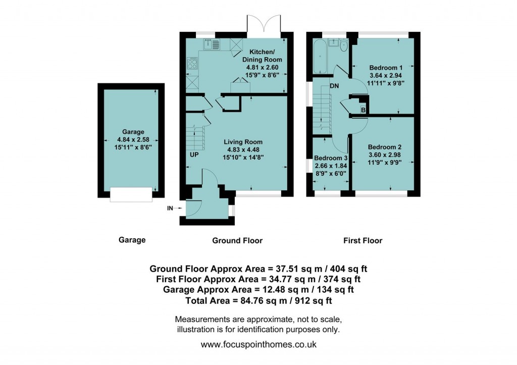 Floorplans For Austin Drive, Banbury