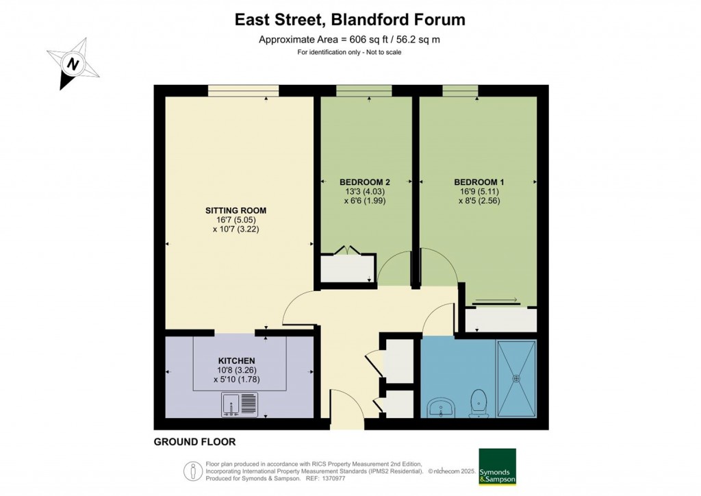 Floorplans For East Street, Blandford Forum