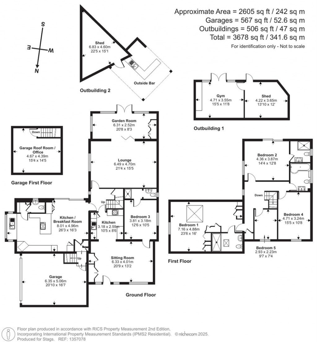 Floorplans For Pitminster, Taunton