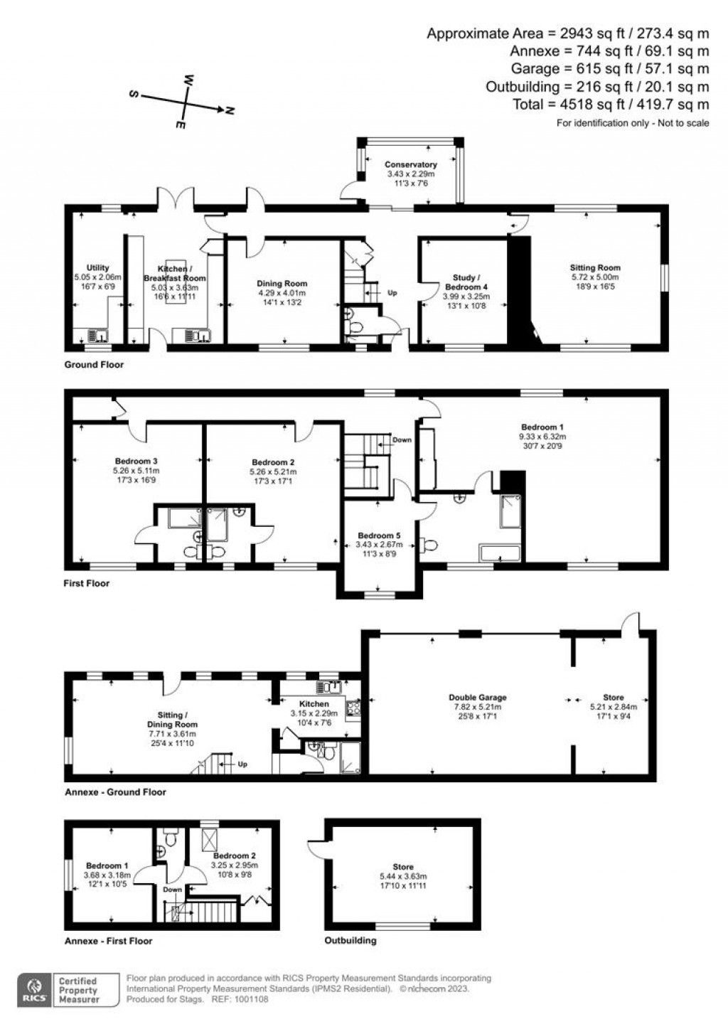 Floorplans For Lympstone, Exmouth