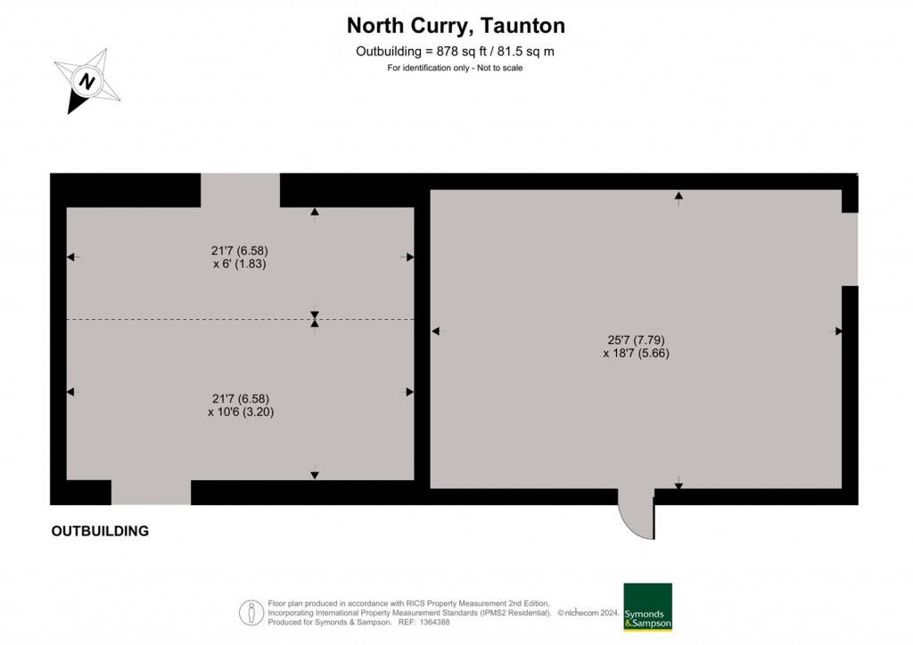 Floorplans For Stoke Road, North Curry