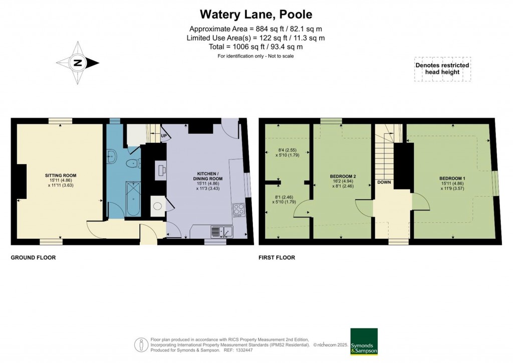 Floorplans For Watery Lane, Upton