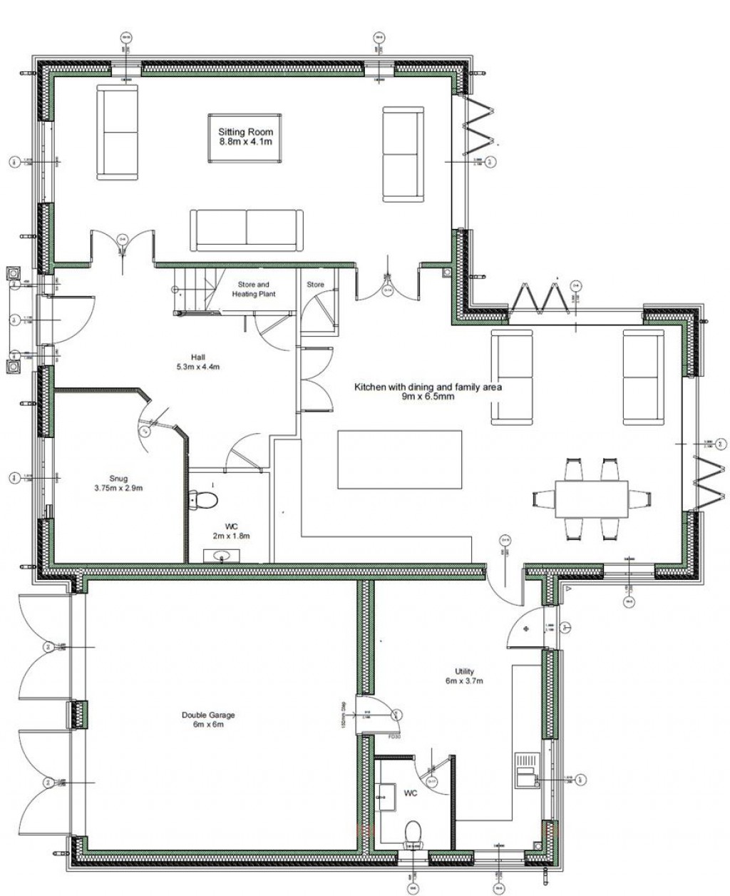 Floorplans For Main Road, Barleythorpe, Rutland