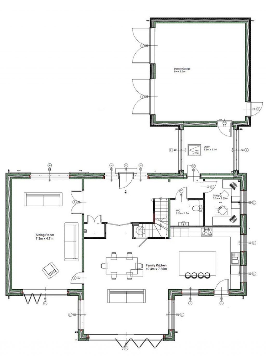 Floorplans For Main Road, Barleythorpe, Rutland