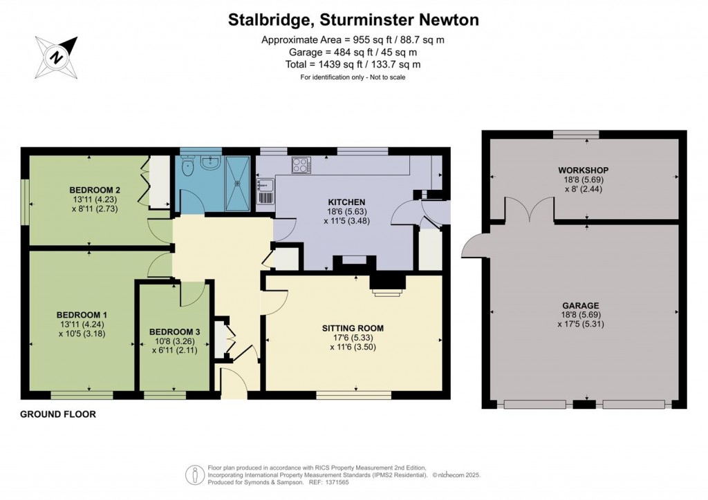 Floorplans For Lower Road, Stalbridge, Sturminster Newton