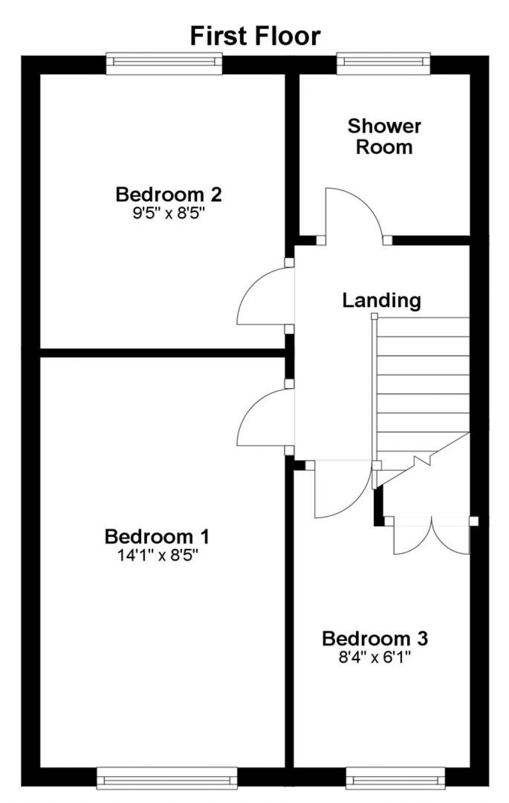 Floorplans For Elmhurst Close, Haverhill