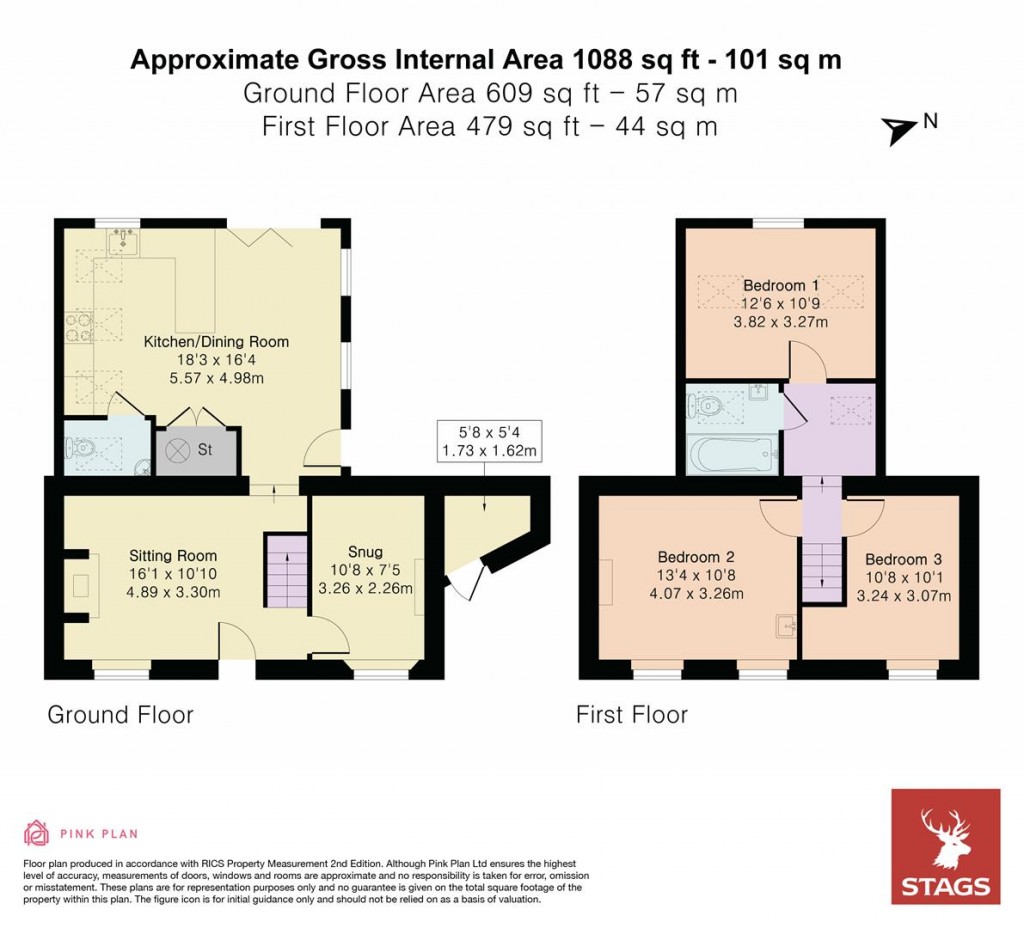 Floorplans For Engollan, St Eval