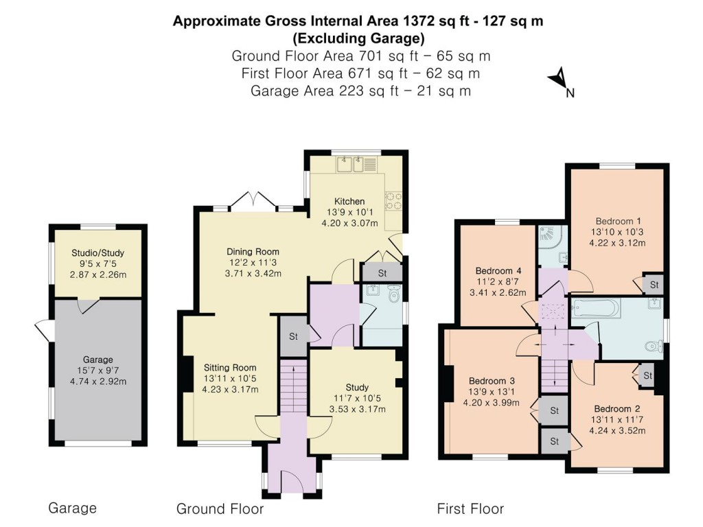 Floorplans For Coronation Road, Littlewick Green, Maidenhead