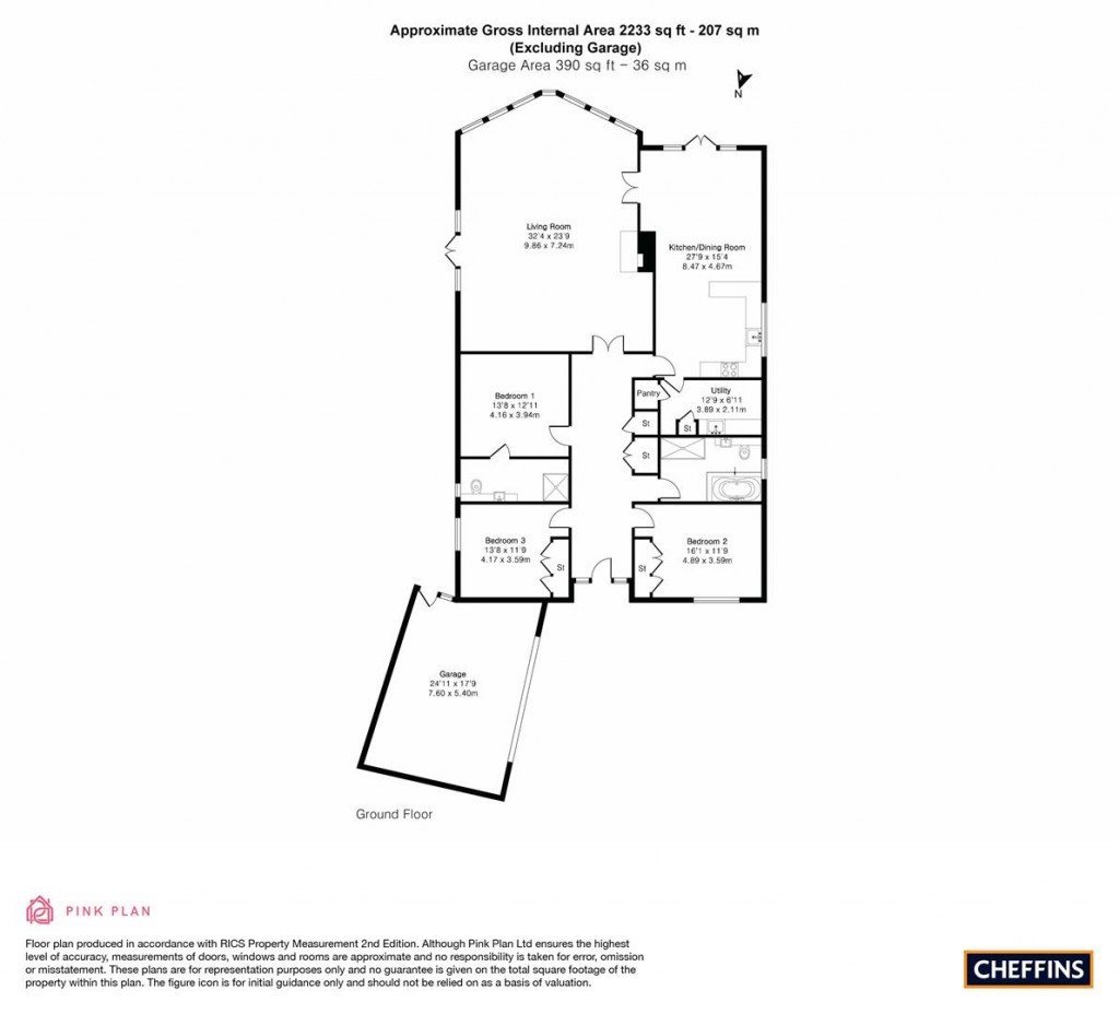 Floorplans For Cambridge Road, Ely