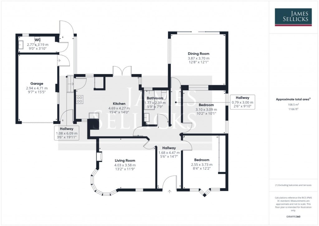 Floorplans For Uppingham Road, Houghton-On-The-Hill, Leicester