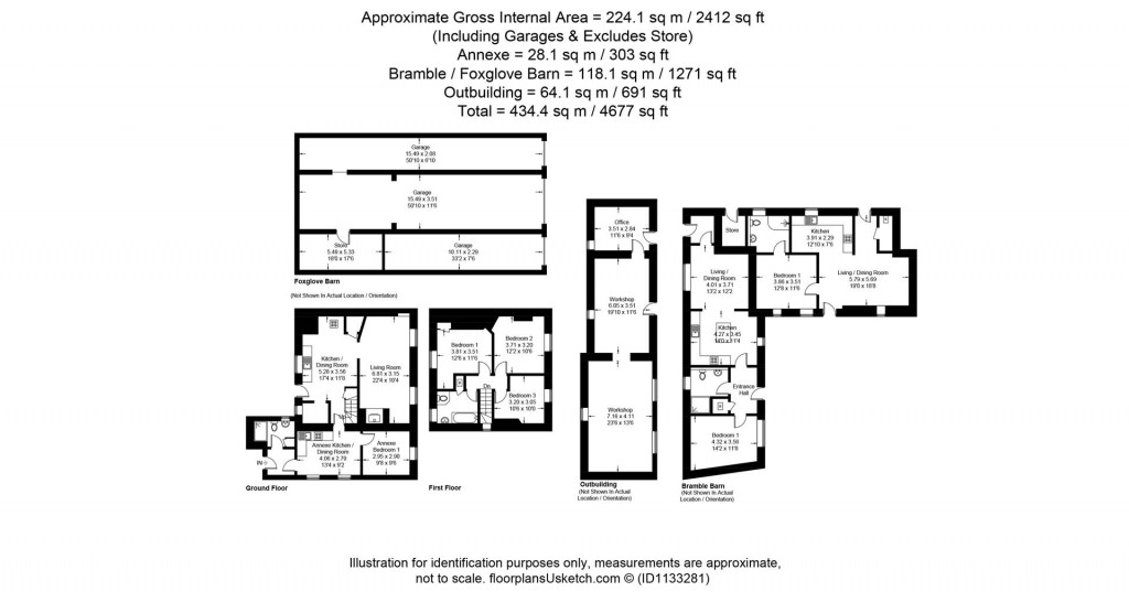Floorplans For Newmill, Penzance