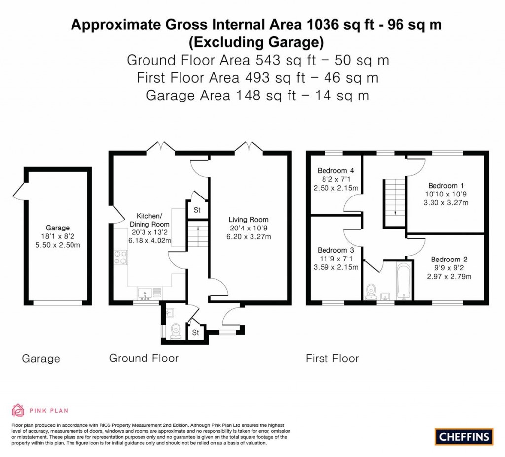 Floorplans For Borradale Court, Steeple Bumpstead, Haverhill