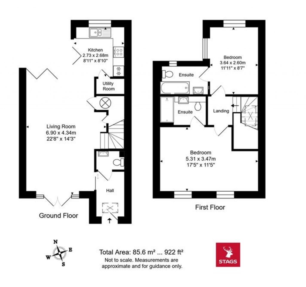 Floorplans For Rax Lane, Bridport
