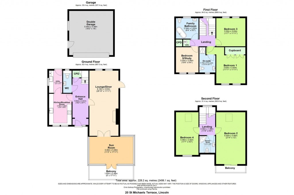 Floorplans For St. Michaels Terrace, Lincoln