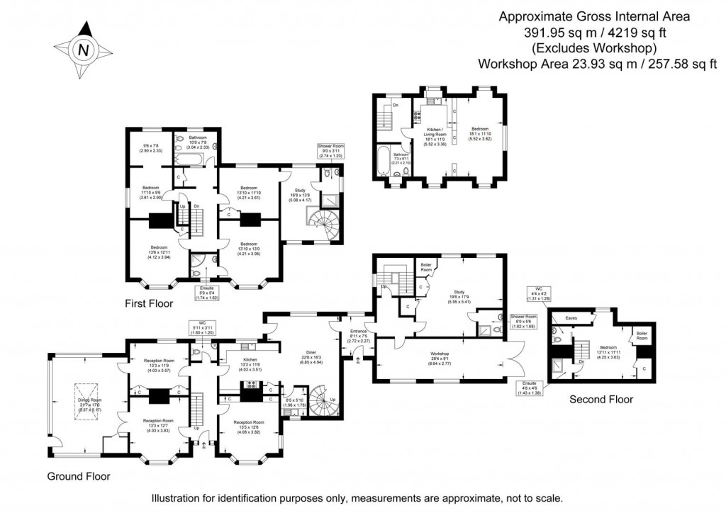 Floorplans For Cobblers Green, Felsted, Dunmow